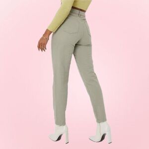 High Waisted Mom Jeans.